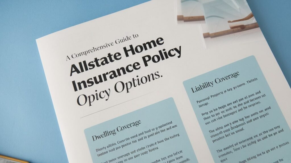 A comprehensive guide to Allstate Home Insurance policy options, including dwelling coverage, personal property protection, and liability coverage.